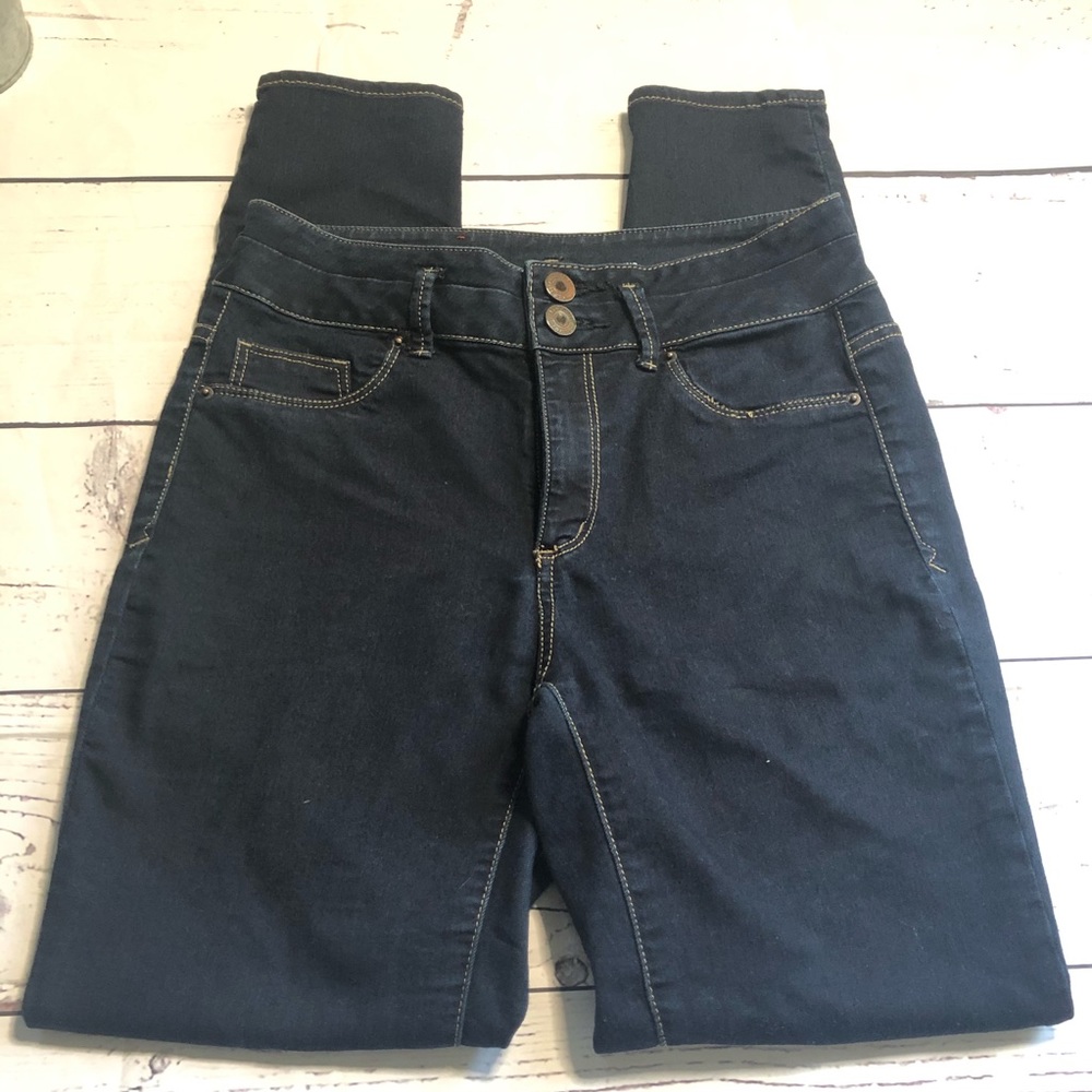 Mossimo High Waist Denim Legging Juniors 5